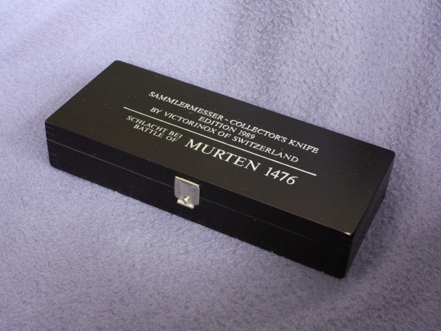 Victorinox Battle of Murten - presentation box (closed)