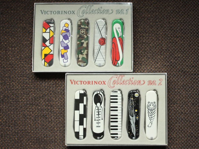 Victorinox Collection no.1 and no. 2